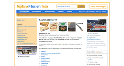Desktop Screenshot of klusentuin.nl